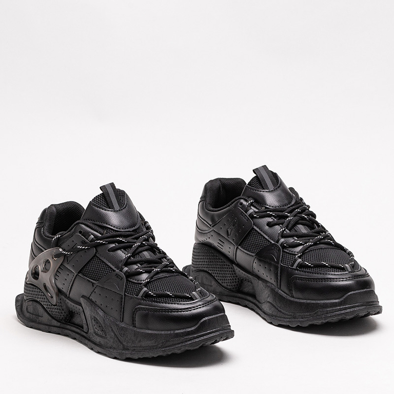 Black Toshian women's sports sneakers - Footwear