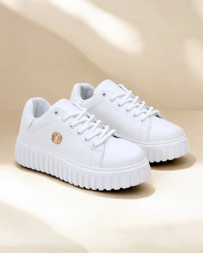 Royalfashion Women's Platform Sneakers Zolio