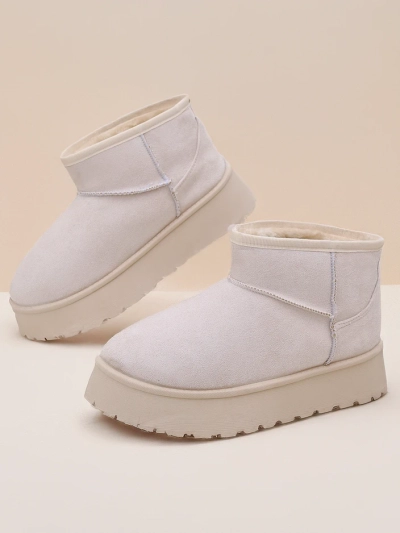 Royalfashion Short boots a'la snow boots for women Hezio