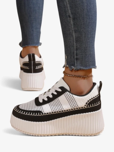 Royalfashion Women’s platform sneakers Siserra