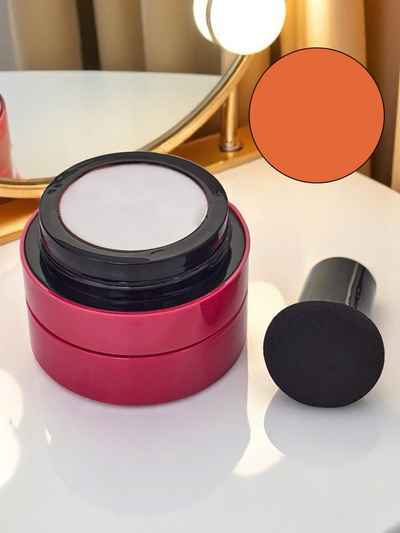 Vaigu sārtums ar sūklīti, krāsa Sunset