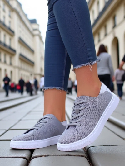 Royalfashion Women's fabric sports shoes Esellaf