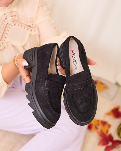 Royalfashion Melni sieviešu ažūra mokasīni Lace Glide