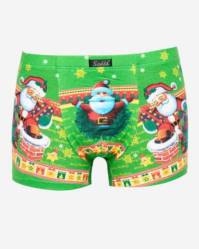 Royalfashion Men's Christmas Boxers