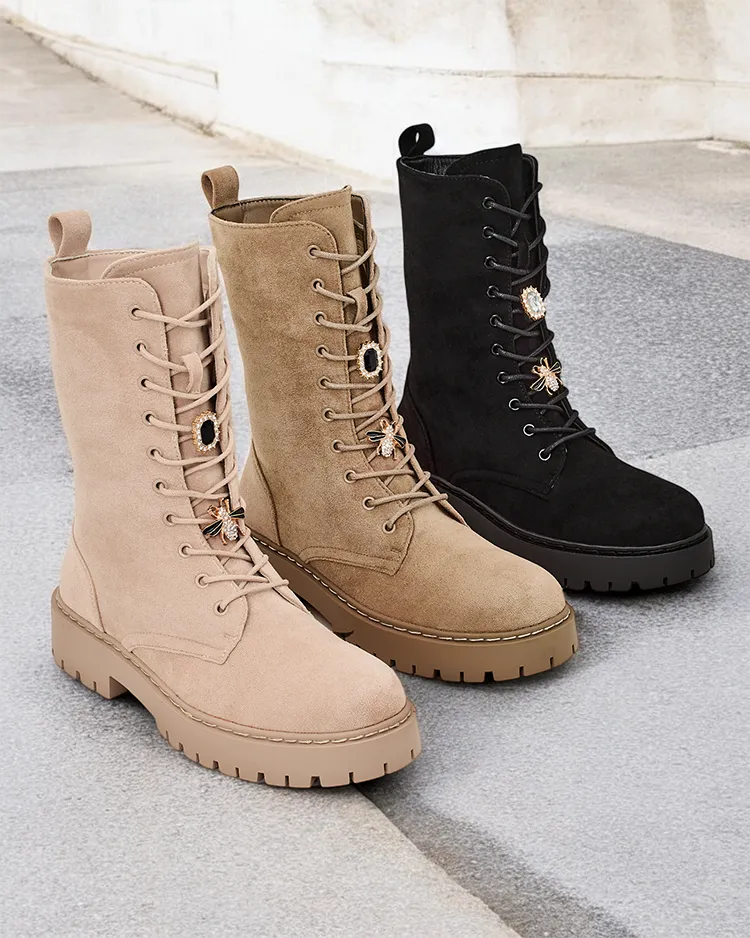 Royalfashion Women's lace-up ankle boots Ronuw