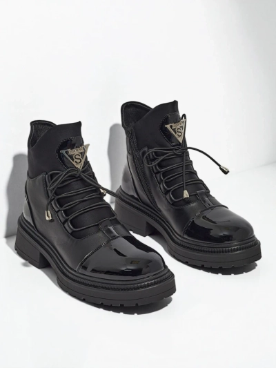 Женские ботинки Elisse из экокожи на шнуровке