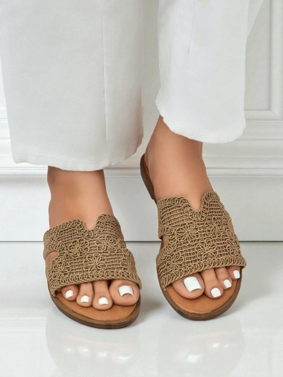 Rpyalfashion Женские сандалии с декоративным ремешком Braida