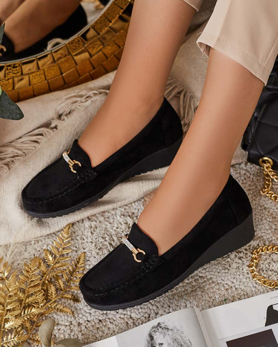 Royalfashion Женские замшевые мокасины Eko