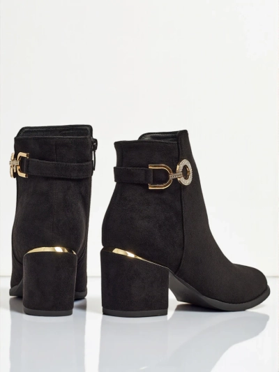 Women's Talrima Eco-Suede Ankle Boots with Block Heel