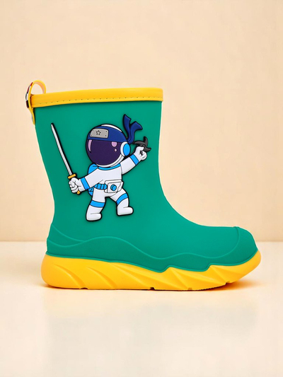 Royalfashion детские резиновые сапоги с астронавтом Cosmos Boy
