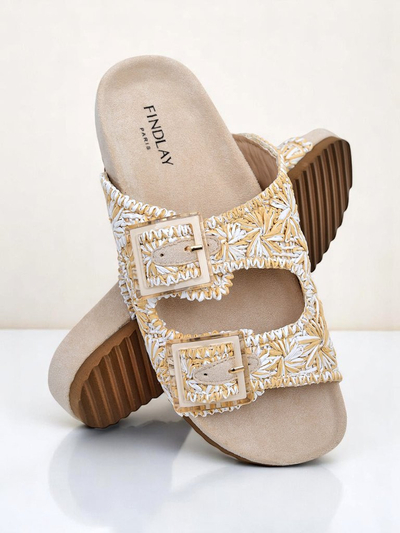 Royalfashion Sieviešu sandales ar sprādzēm Samorra