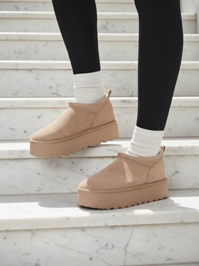 Royalfashion Sieviešu īsie zābaki a'la sniega zābaki Ozozi