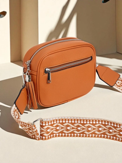 Royalfashion Small women's handbag made of eco-leather Calista Verde