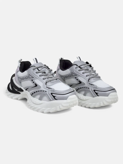Royalfashion Women's sports sneakers on a thicker sole Nettes