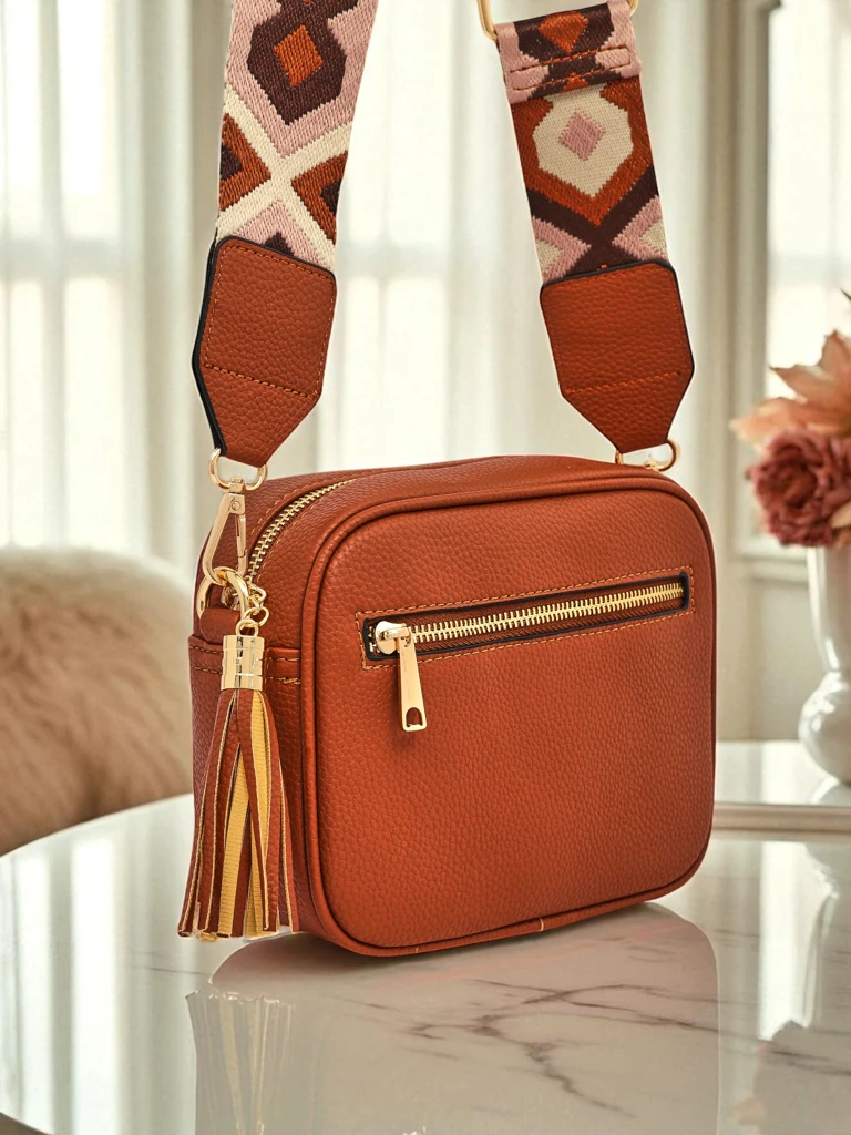 Royalfashion Маленькая женская сумочка из экокожи с цветным ремешком Kovi Lace