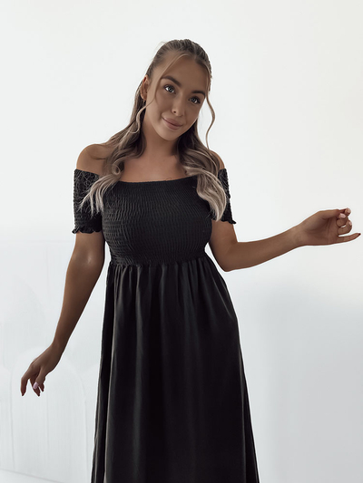 Royalfashion Women's midi dress a'la hiszpanka