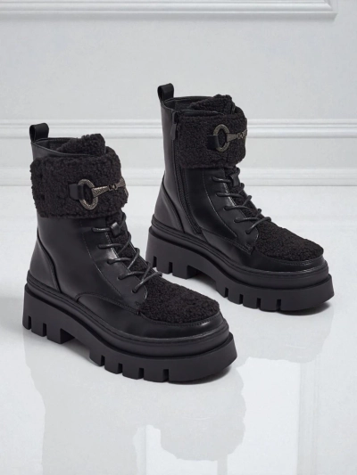 Women's Safil Worker Boots with Fur