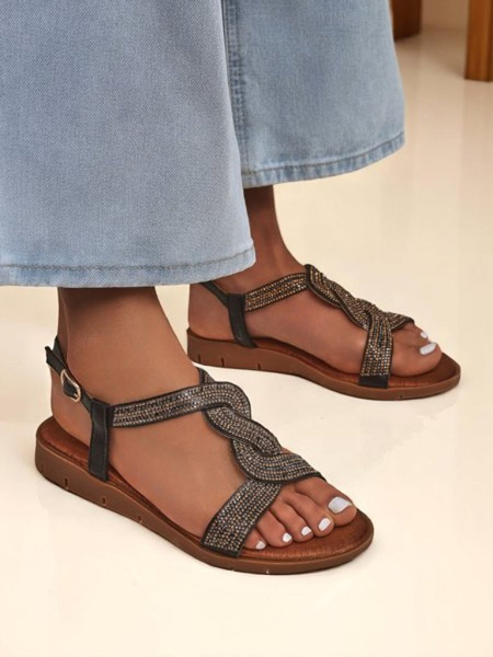 Royalfashion Женские сандалии с декоративными ремешками Aria Shine