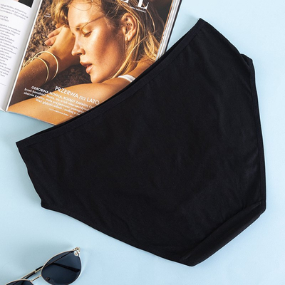 Black women's panties PLUS SIZE panties - Underwear