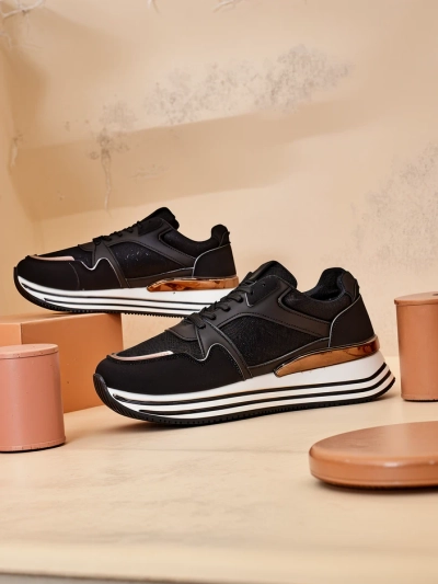Royalfashion Women's platform sports sneakers Erixo