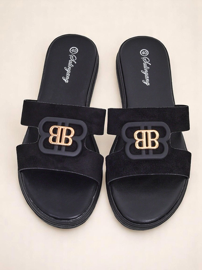 Royalfashion Женские шлепанцы на плоской подошве ChicStep