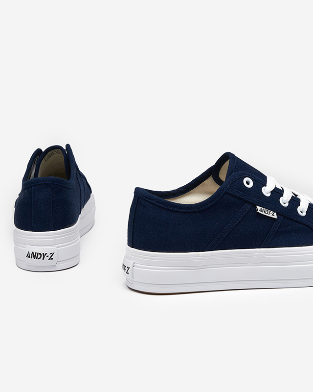 Tumši zilas sieviešu kedas Colanti - Apavi