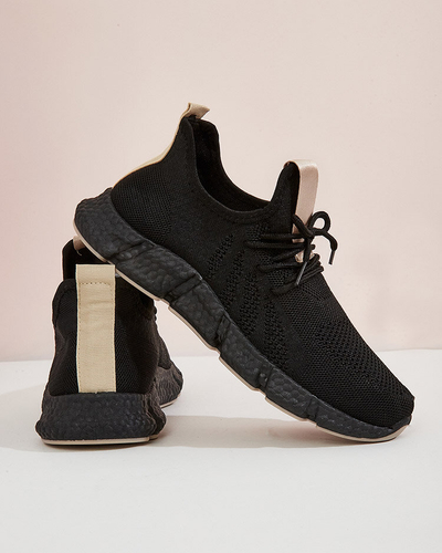 Melni un bēši sieviešu sporta apavi Bommgi - Apavi