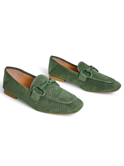 Royalfashion Sieviešu perforētie loafers Laamba