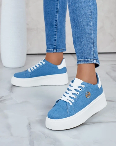 Royalfashion Sieviešu sporta kedas uz platformas Calomie