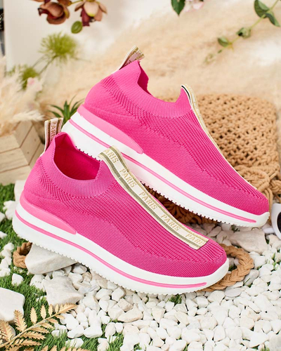 Royalfashion Women's slip-on sports shoes with Cerppa lettering