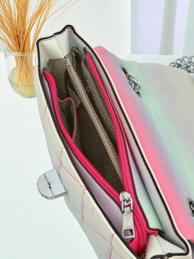 Royalfashion Neliela sieviešu rokassomiņa no eko ādas ar ombre efektu Sophie Rose