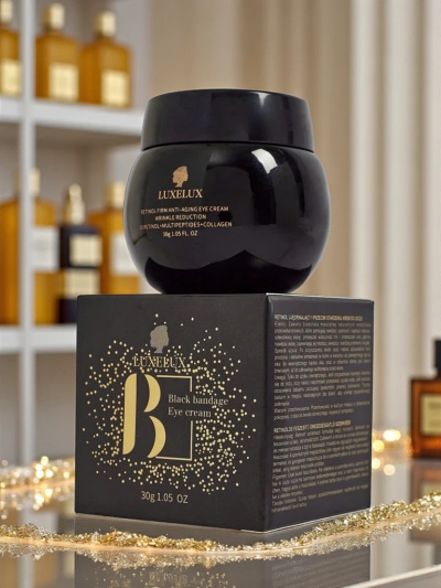 Luxelux Black Bandage Anti-Aging Eye Cream - Anti-Wrinkle, Moisturizing