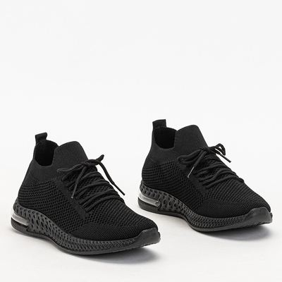 Black Polermo women's sports shoes - Footwear