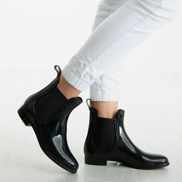 Black rubber boots Furu - Footwear 1