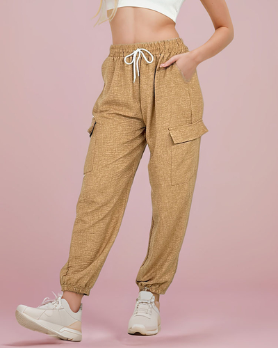 Royalfashion Women's wide pants with pockets