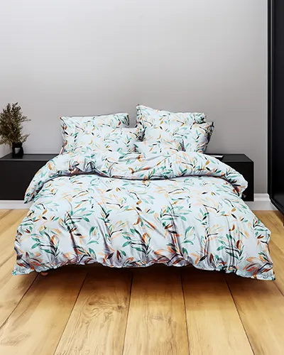 Royalfashion Rakstaini gultasveļa komplekts 160x200 4 DAĻAS