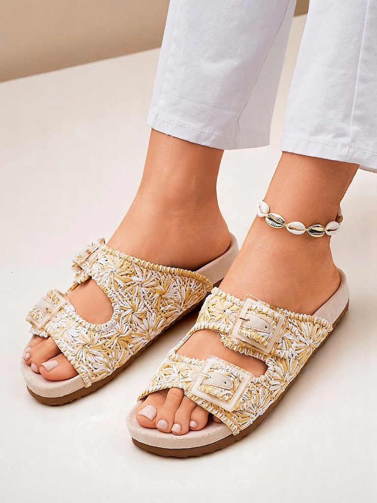 Royal Fashion Women's Buckle Sandals Samorra