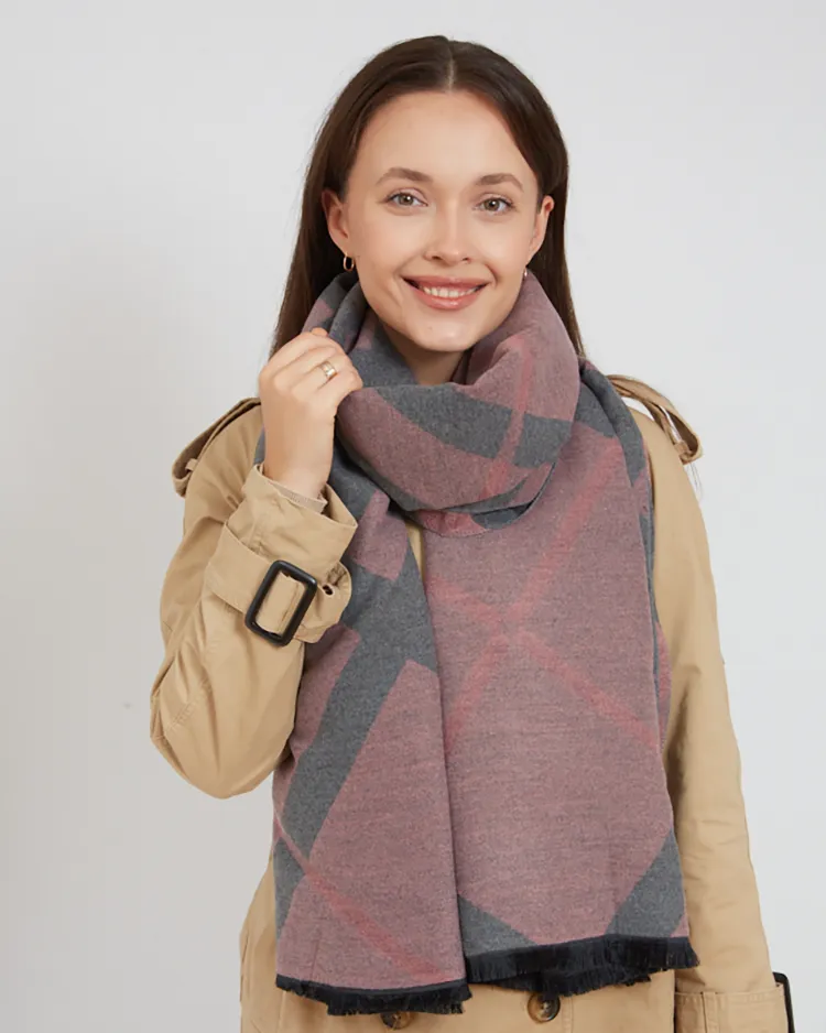 Royalfashion Women's lightweight scarf with print