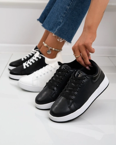 Royalfashion Melni klasiskie sporta apavi Active Icons