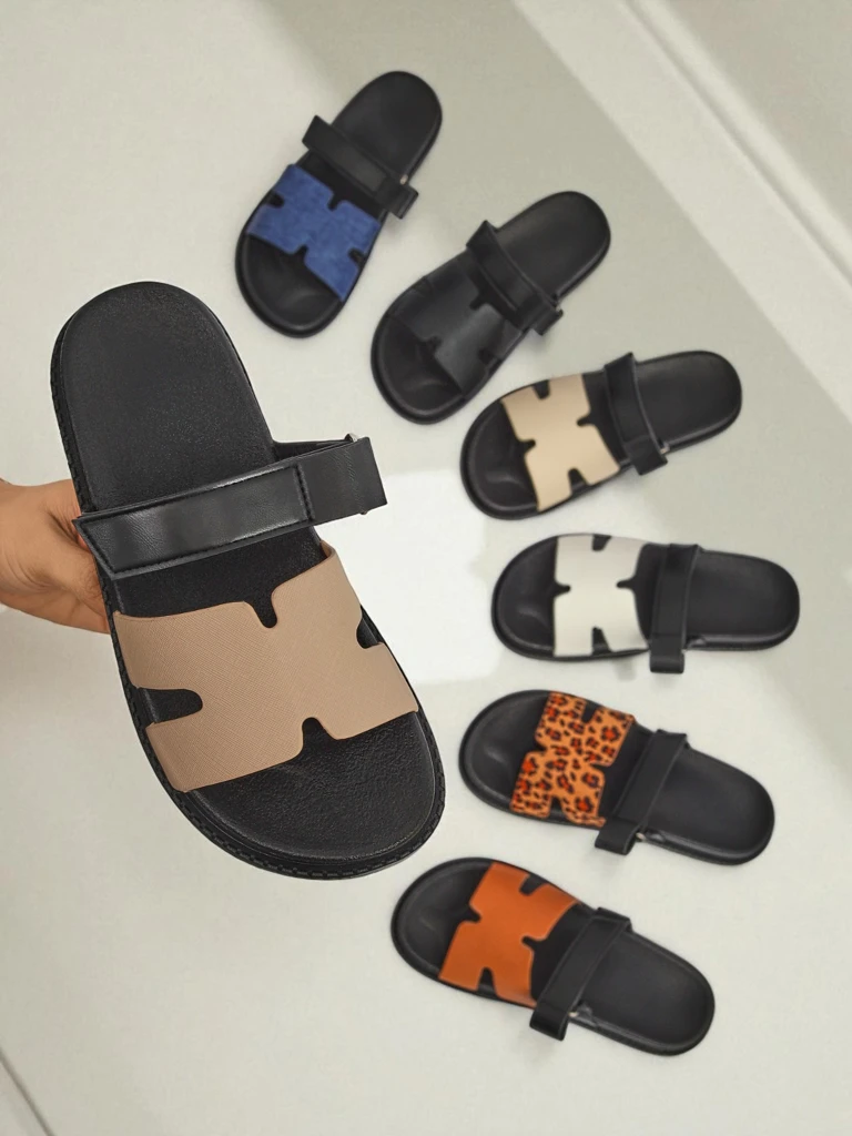 Royalfashion Sieviešu ekoādas sandales FlexiComfi