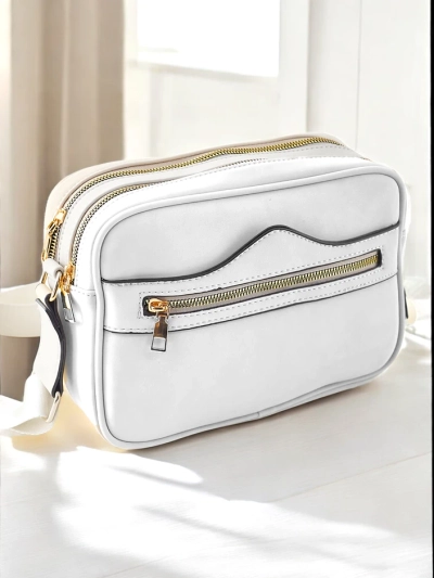 Royalfashion Small women's handbag made of matte eco-leather