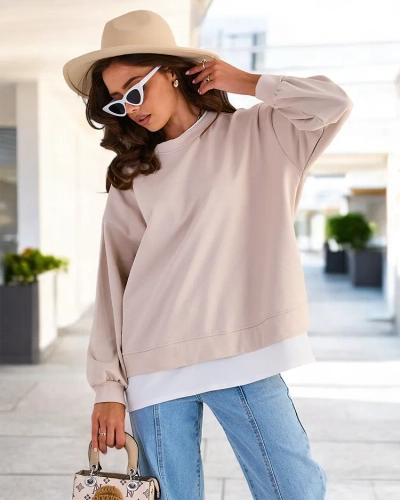 Royalfashion Sieviešu kokvilnas plānais džemperis