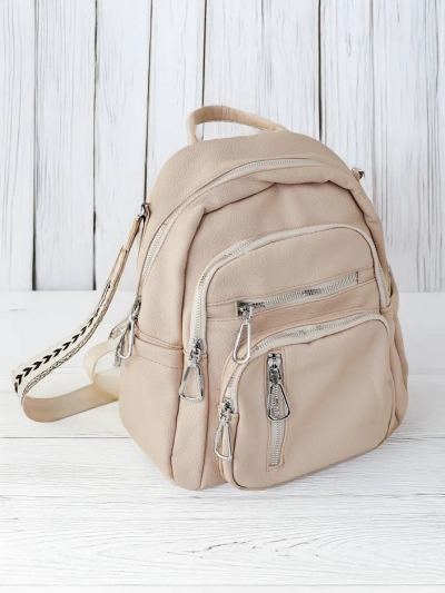 Royalfashion Small women's eco-leather backpack