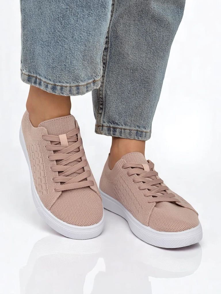 Royalfashion Calista Rosa Women's Sneakers - pink shoes for spring and summer