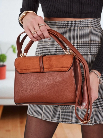 Women's eco-leather handbag Sofia Black