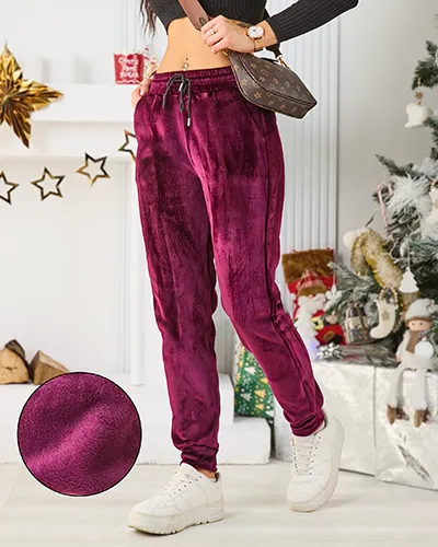 Royalfashion Sieviešu Fleece-lined Treniņbikses