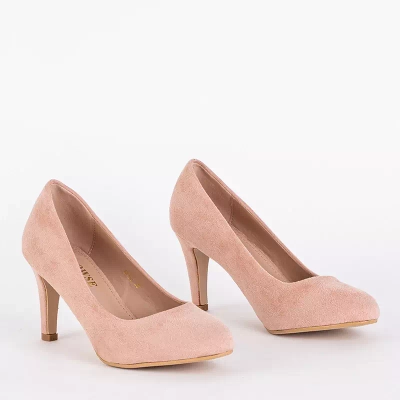 OUTLET Classic powder pumps on a Hikka heel - Footwear