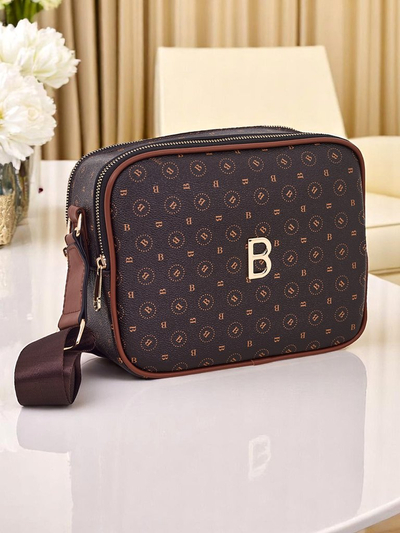 Royalfashion Small women's handbag made of eco leather with Viva Print