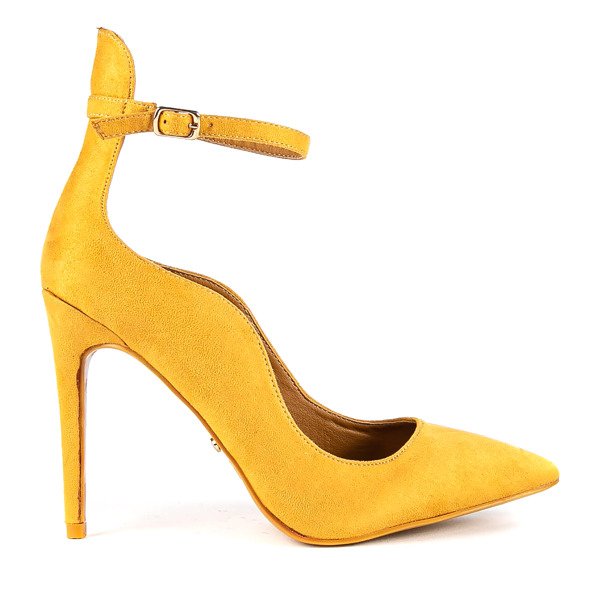 Yellow Batya high heels - Footwear