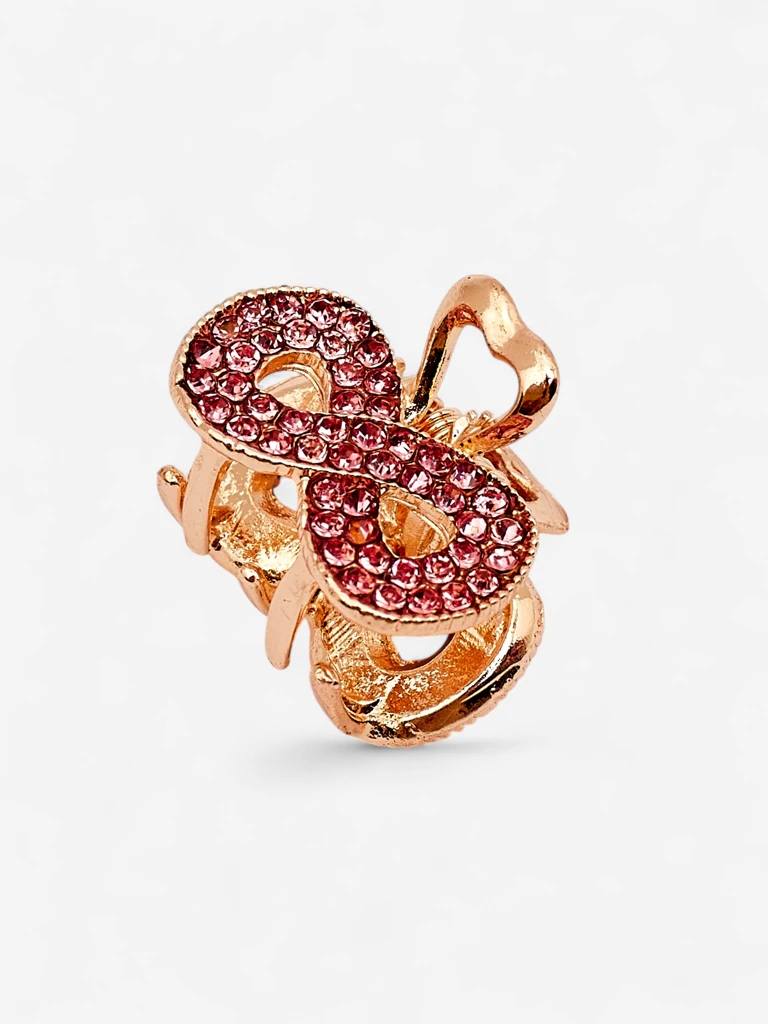 Royalfashion Haarspeld met zirkonia's TwinkleGrip